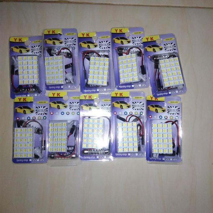 LAMPU PLAFON LED MOBIL KRISTAL