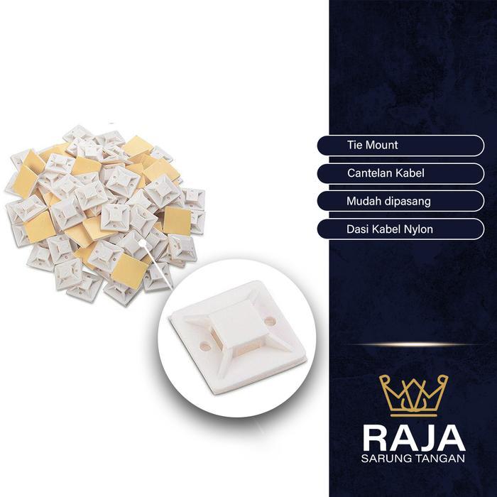 CANTELAN KABEL/KLIP KABEL/CABLE TIE MOUNT