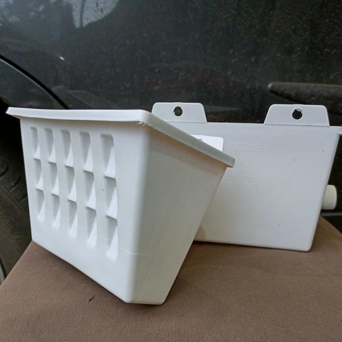 NEWW pot tempel putih, pot tempel model argo, pot dinding model argo putih