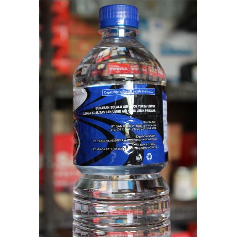 "New" Air Accu Biru Yuasa / Air Aki Biru / Air Isi Aki