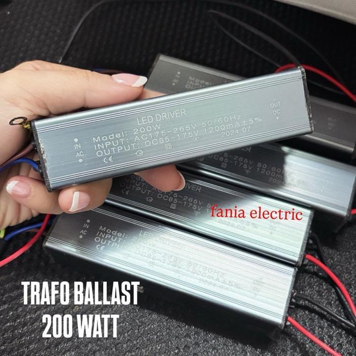 Trafo ballast driver led 200w 200 watt outdoor