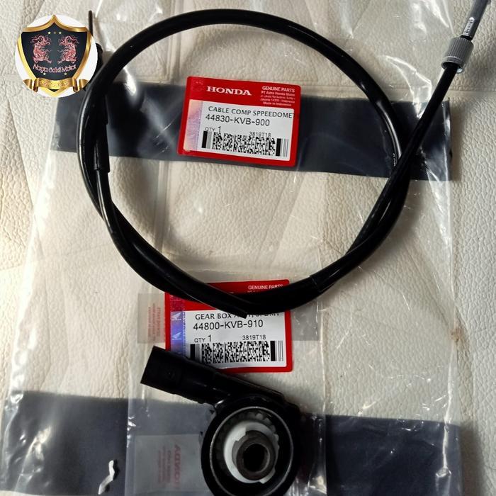 JTTOP" KABEL SPEEDOMETER + GEAR BOX SPEEDOMETER BEAT KARBU BEAT FI SCOOPY SPACY VARIO 110 KARBU KVB