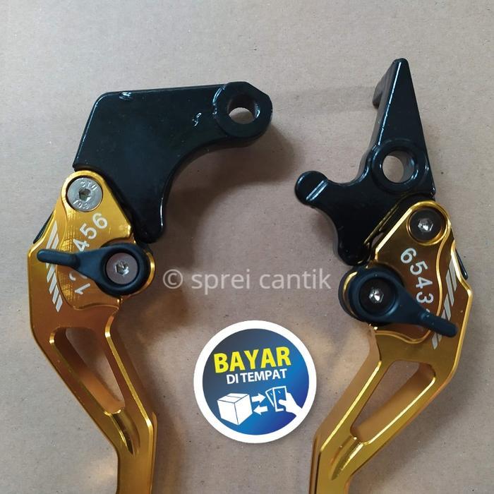 Hys Handle Rem Satria Fu 150 / Tiger / Verza / Megapro / New Cb 150 - Full Cnc Gold