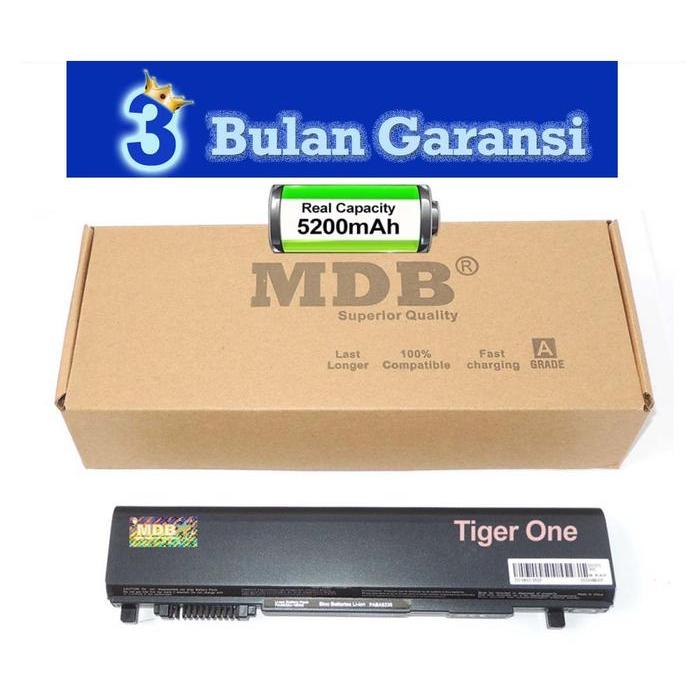 BERGARANSI MDB Baterai Laptop Toshiba Dynabook R730, R731, RX3
