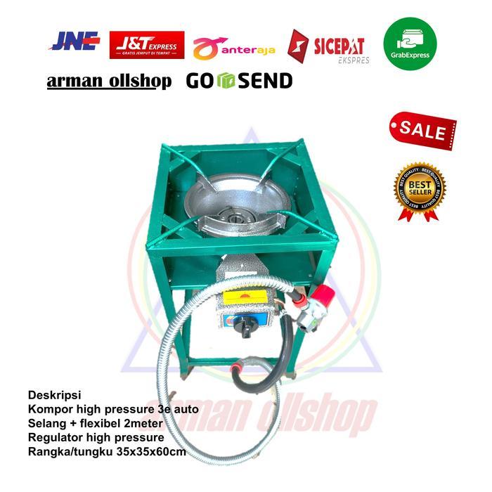 1set kompor gas nasi goreng pemantik otomatis (only Gojek/grab)