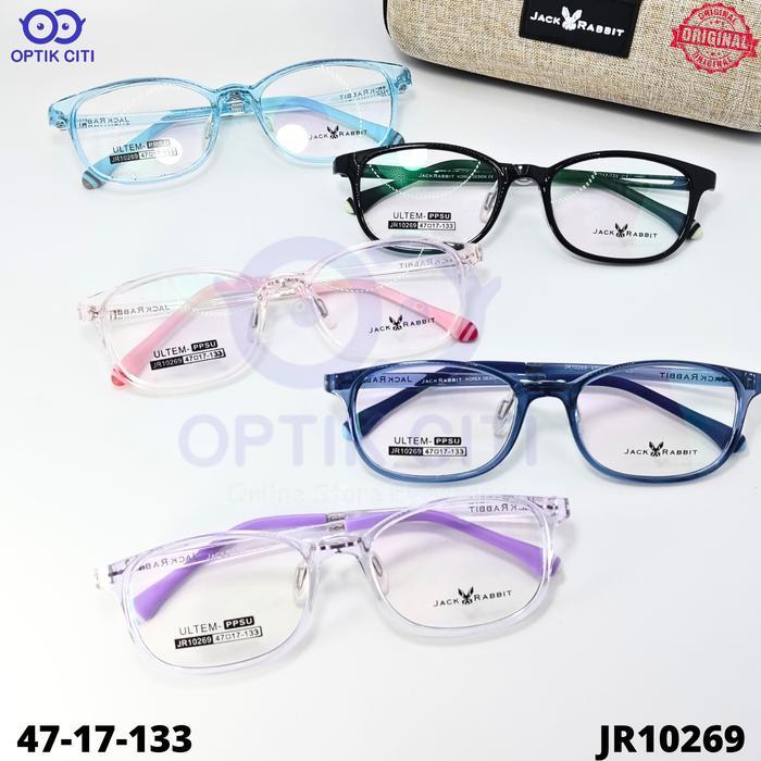 Frame Kacamata Anak-Anak Jack Rabbit JR 10269 Lentur Ringan Original