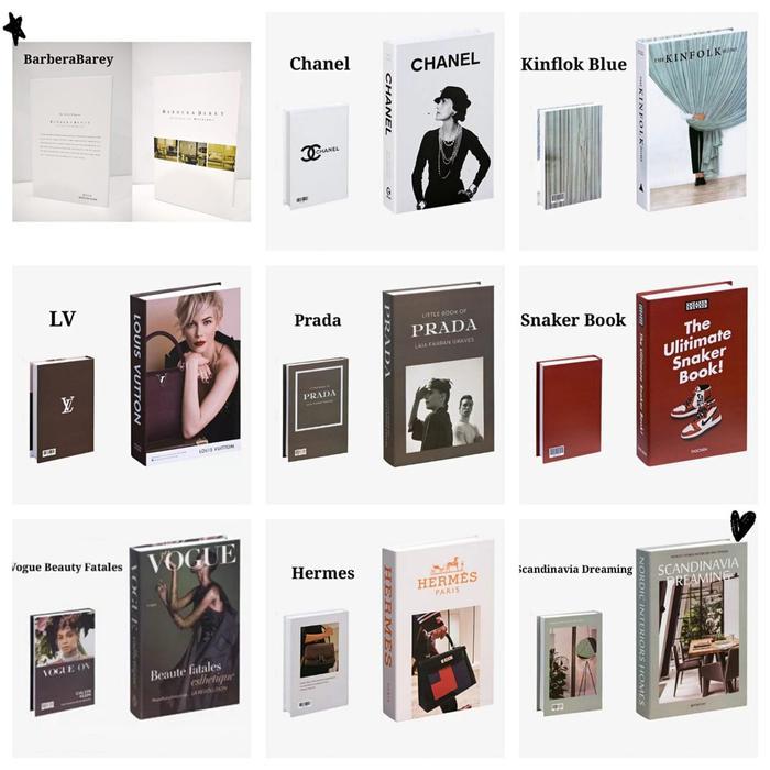 BERGARANSI Dummy Book Pajangan Buku Palsu Fake Dummy Book