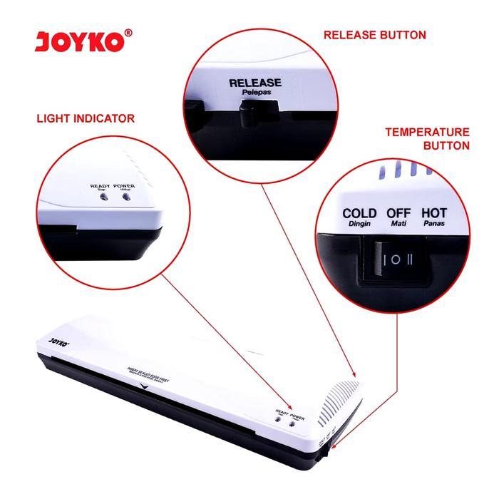 Laminating Machine A3 Joyko Mesin Laminasi Lm 03 Laminasi Panas Dan Dingin Redy Stok