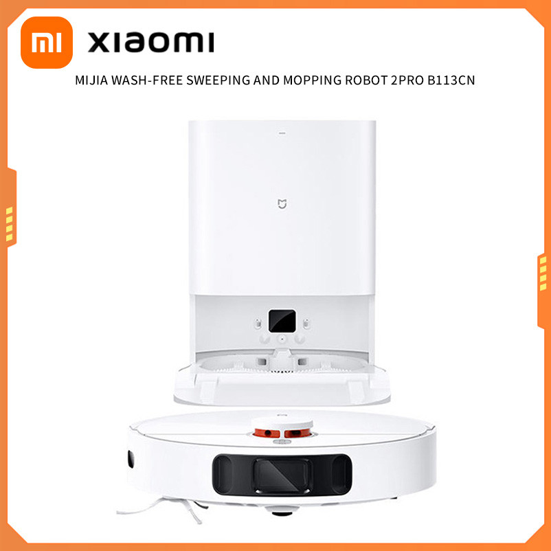 XIAOMI MIJIA Self Cleaning Robot Vacuum Mop 2 Pro Smart Home Cleaning Robot 4000PA Cleaning Tools