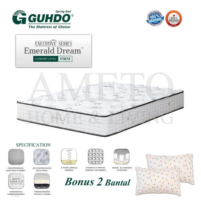 Kasur Emerald Dream 160x200x26 cm - Guhdo Spring Bed
