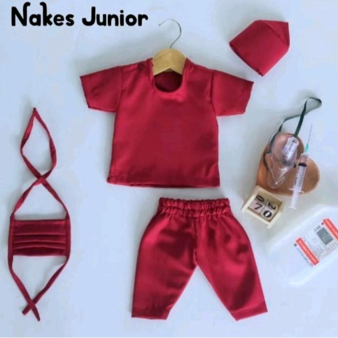 Terbaru Kostum Dokter Newborn Baju Nakes Newborn Kostum Bayi Dokter Termurah