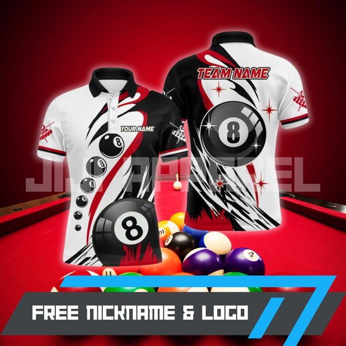 DISKON JERSEY BILLIARD PRIA TERBARU FULL PRINT JERSEY POOL SNOOKER BAJU BILLIARD 2024 ATASAN