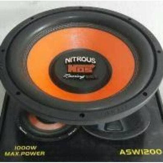 Subwoofer Ads Nitrous 12" Double Coil Suara Mantap Populer