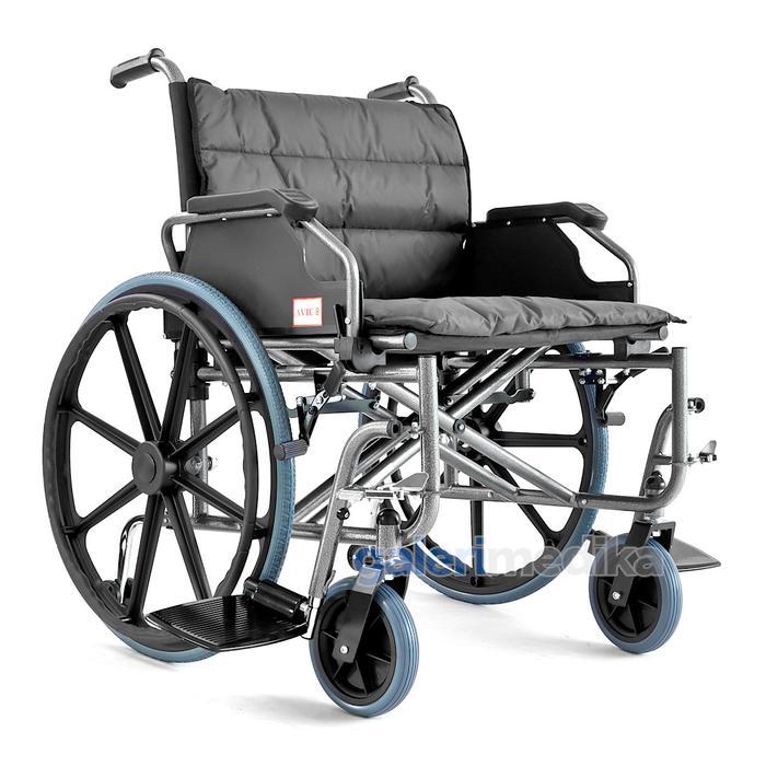 Kursi Roda Jumbo - Avico Bima Kursi Roda Standard - Hitam