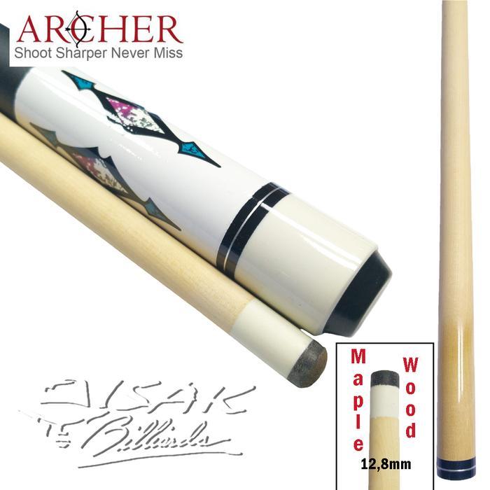 Archer Cue - AR09 - Maple Pool Billiard Cue Stick - Stik Biliar Bilyar