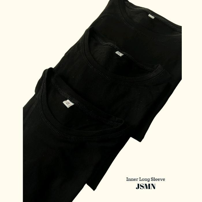 Inner Longsleeves/ Manset Lengan Panjang / Dalaman Kebaya / Dalaman Lengan Panjang Hitam By Jsmn Fit