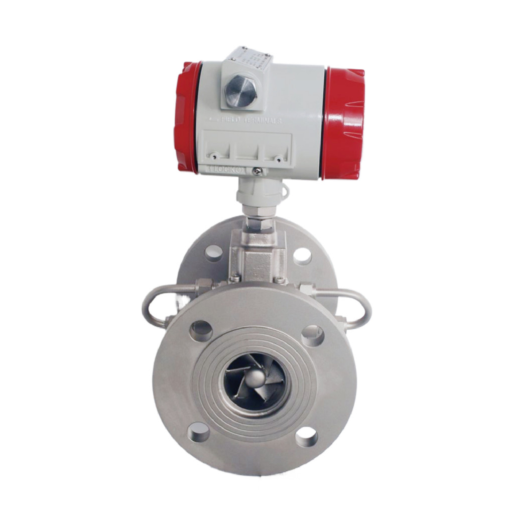 LUX Vortex Precession Flow Meter Gas Turbine Flow Meter Stainless Steel Digital Natural Gas Flow
