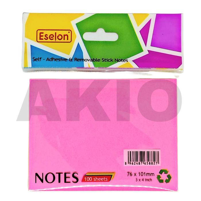 Memo Stick Note ESELON 5 WARNA BESAR Sticky Notes Kertas Memo Tempel
