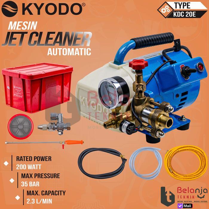 KYODO Mesin Pembersih AC KDC-20 E Jet Cleaner Cuci AC 200WATT OTOMATIS