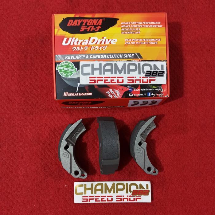 Kampas Ganda Daytona Kevlar Carbon Beat Esp Beat Street Esp 2016-2019 K16