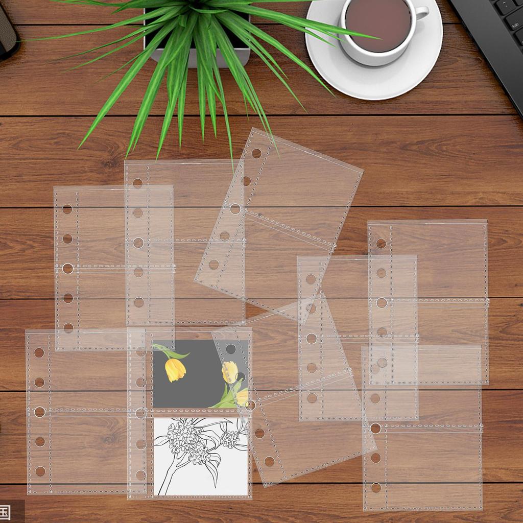 M5 Binder Replacement Card Pages Transparent Binder Replacement Pages Sticker Book Replacement Pages