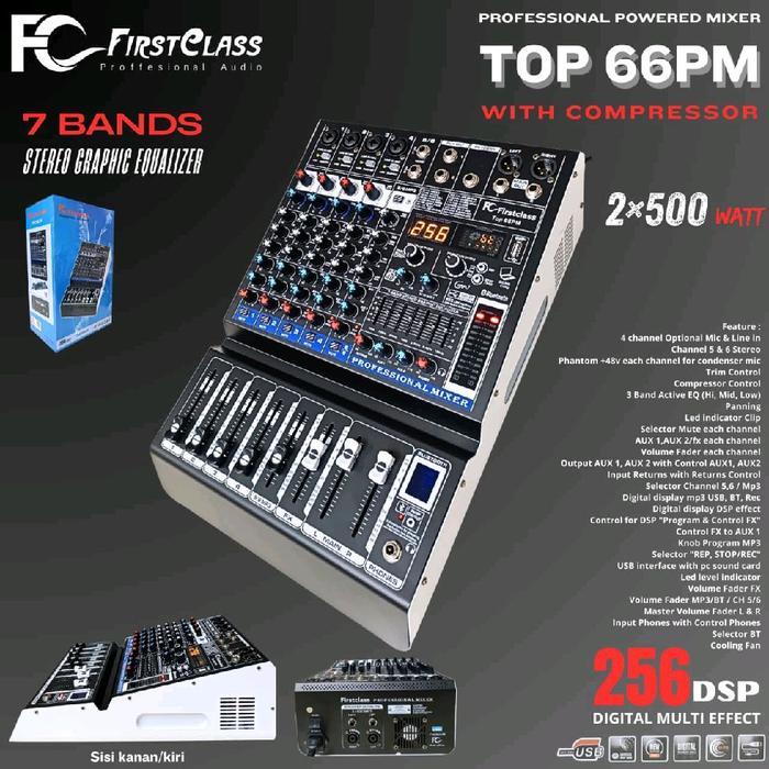 Firstclass Top 66Pm Power Mixer 6 Channel