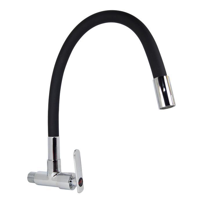 VNT KRAN CUCI PIRING FLEXIBLE KUNINGAN LEHER ANGSA KERAN TEMBOK DAPUR