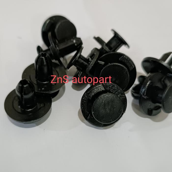 Klip Kancing Baut Rivet Bemper Liner Gril Avanza Agya Dll Original