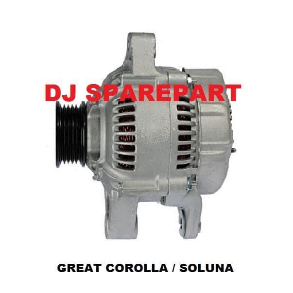 DINAMO AMPERE ALTERNATOR TOYOTA GREAT COROLLA SOLUNA news
