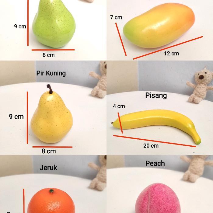 "New" BUAH FOAM BUAH PALSU HIASAN DEKORASI DAPUR RUMAH MODERN Plastik