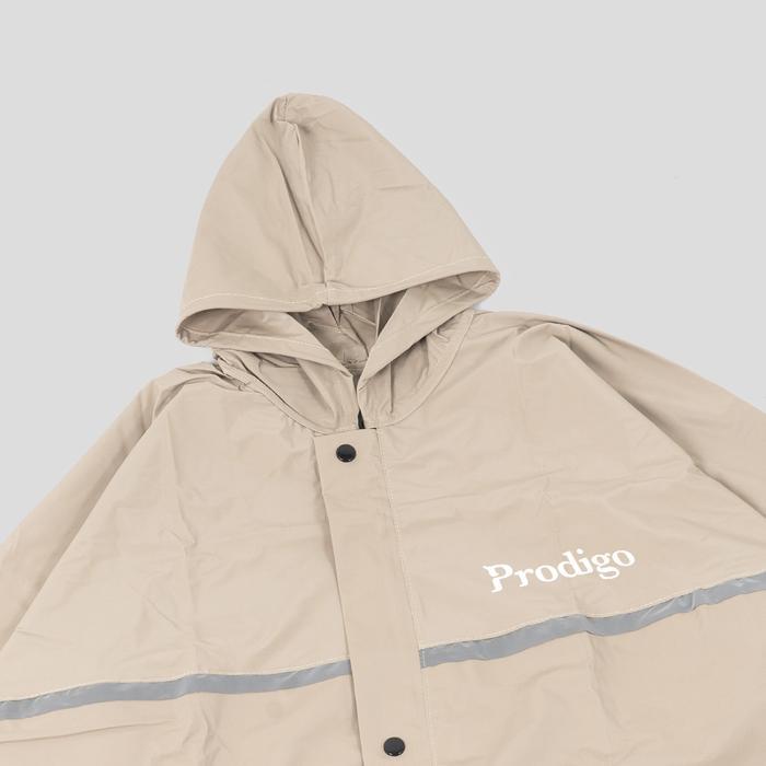 JAS HUJAN PRIA WANITA RAINCOAT STELAN BAJU CELANA PRODIGO TERIBI CREAM