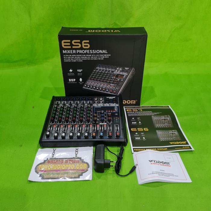 Wisdom Es-6 Es6 Mixer Audio Wisdom Es6 Co