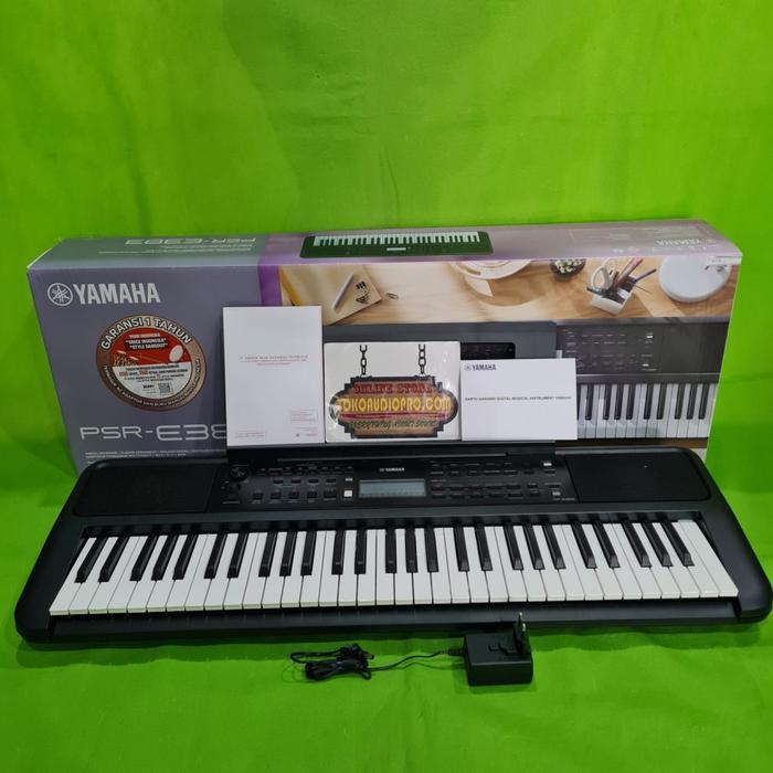 Yamaha Psr-E383 61-Keys Keyboard Yamaha Psre383 Kibor Yamaha Psre-383 Co