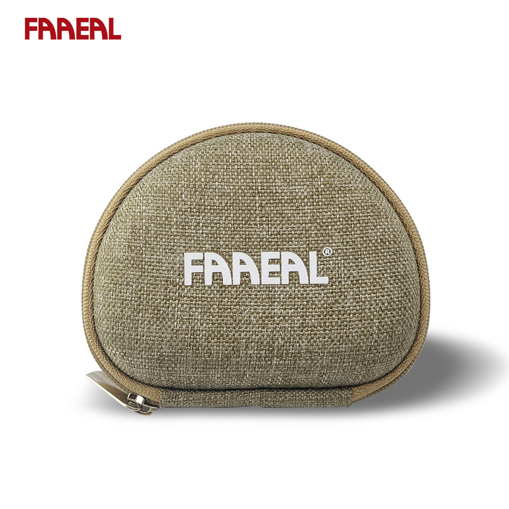 Faaeal Earphone Box Storage Bag Pouch Portable Hard Case Zipper Earbuds Hold Container For Kz Trn