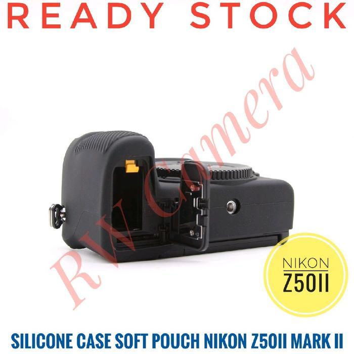 Z50II Silicone Case Nikon Z50 Mark II Sarung Karet Silikon Bag Tas Protective Armor Soft Case Pouch
