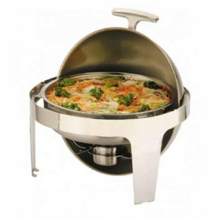 Sunnex Chafing Dish Roll Top Bulat 6.8L Khusus Gosend