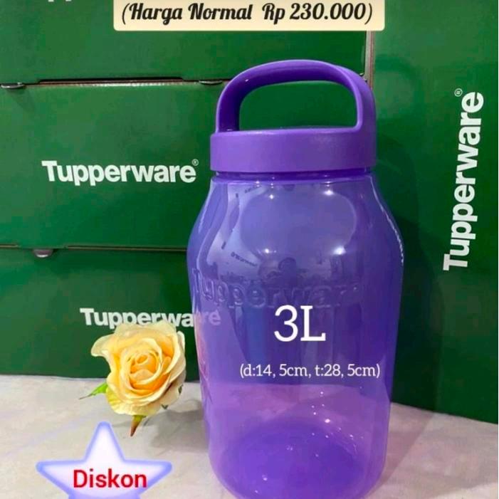 Universal Jar 3L 1pc Tupperware Wadah Es Buah Multifungsi