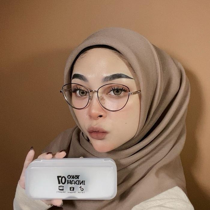 kacamata cate eyes kecil 6656 Bluecromic