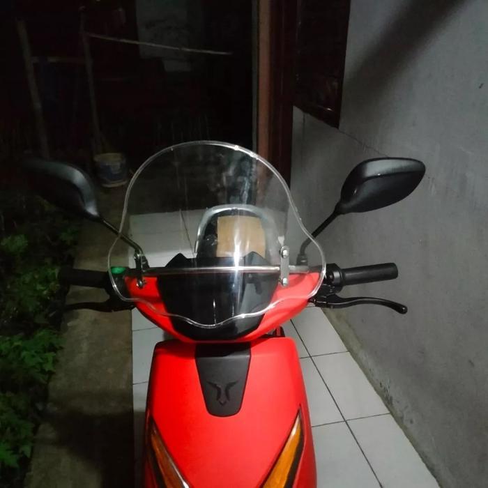 "New" Visor Windshield Universal Beat New Kaca Visor Scoopy Old Variasi Motor