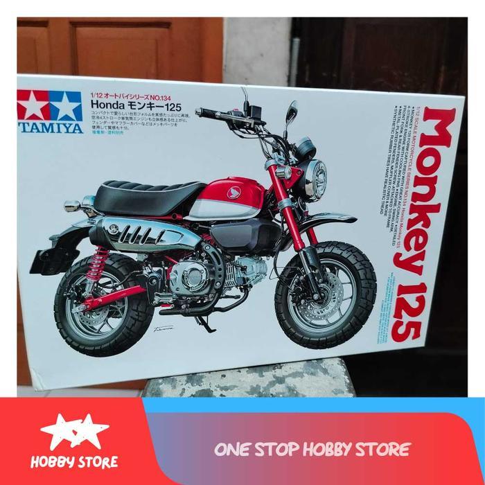 TAMIYA HONDA MONKEY 125 1/12 - mokit Tamiya 14134