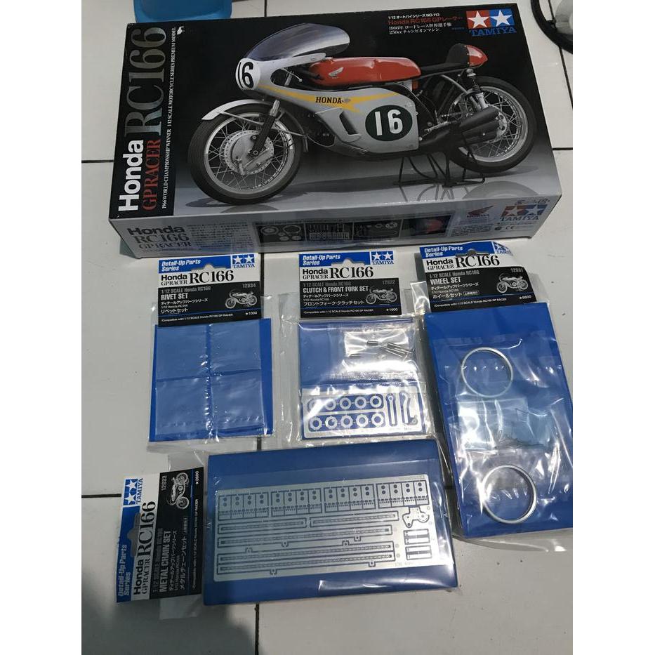 Tamiya Honda RC166 plus detail up parts