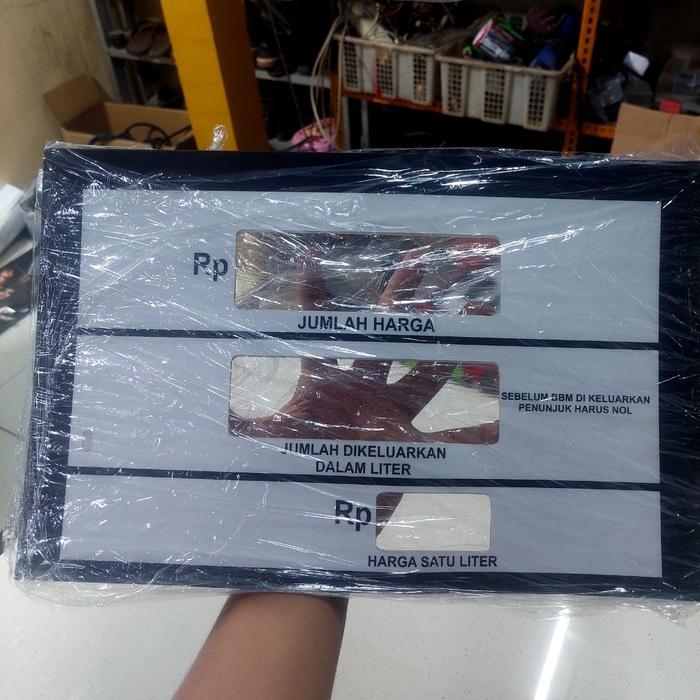 Stiker Display To Pompa Tatsuno / Stiker Keypad Display Tatsuno