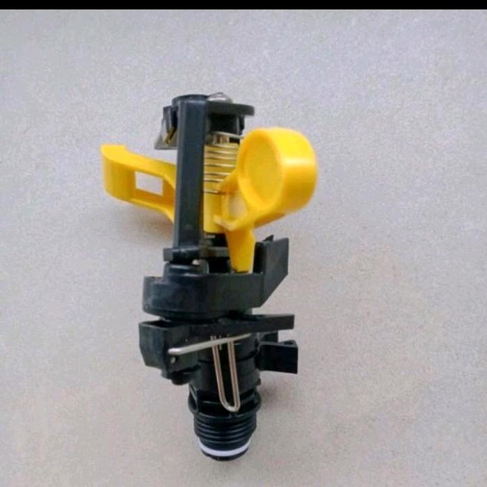 "New" KINCIR AIR 1502 ( SPRINKLER / SPRINKLE / IMPACT SPRINKLER 1/2" /semprotan MODEL TEMBAK KUNING