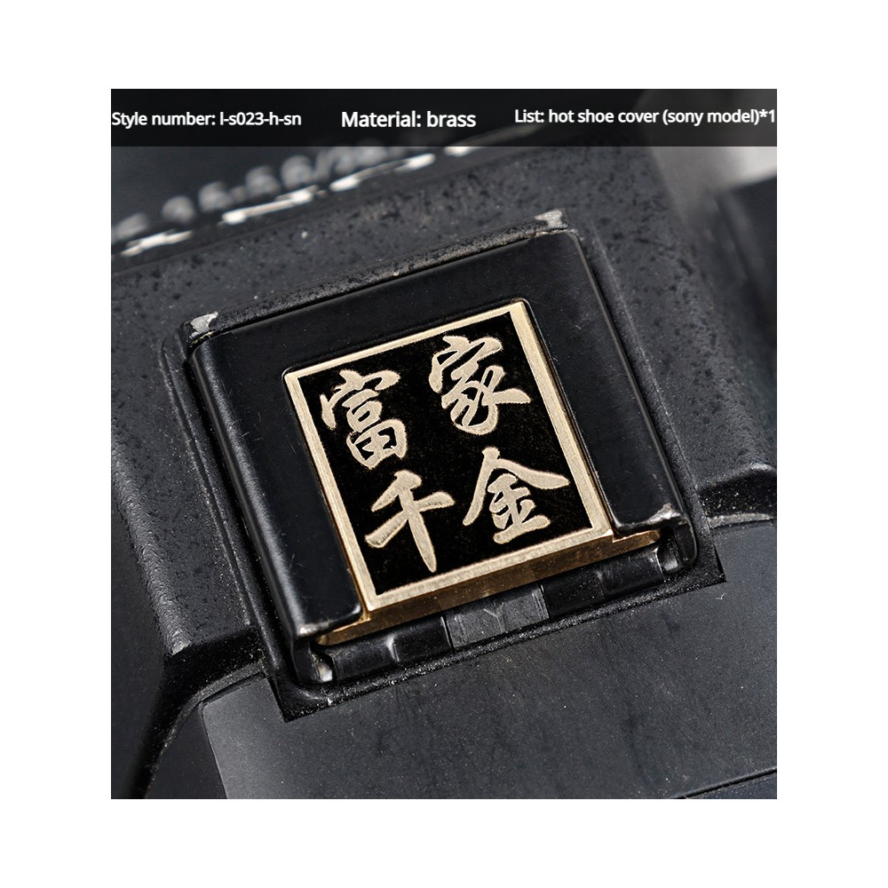 Aluminum Alloy hot Shoe Cover Suitable for Fuji Mirrorless XS10/20 XT50 XE4 XT30 Camera hot Shoe