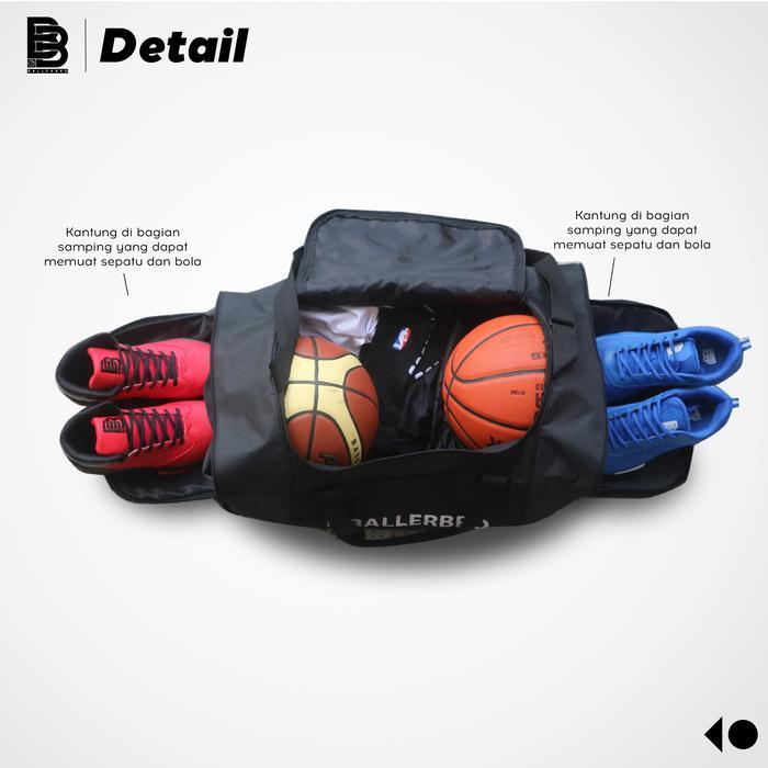 Duffel Bag Olahraga Ballerbro - Tas Basket Selempang Fitness Gym Co