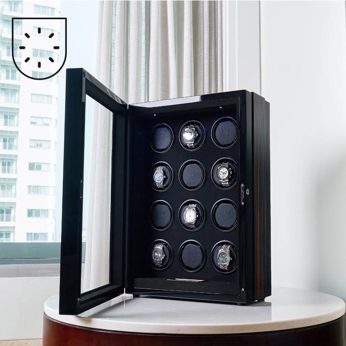 Billstone Paragon 12 Watch Winder Pemutar Jam Tangan