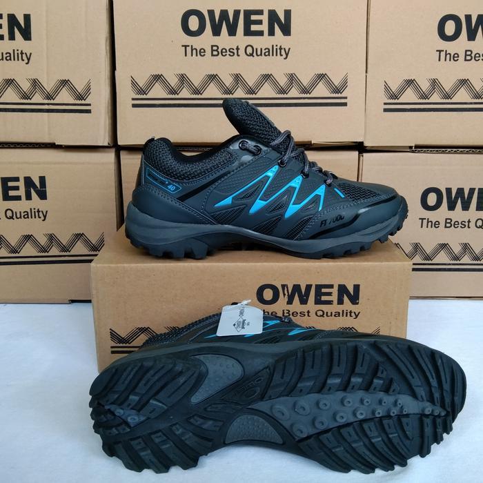 Naturehiike - SEPATU OWEN TERBARU/SEPATU Pria/SEPATU OWEN FT7000 BIRU HITAM COKLAT SIZE 39-43/SEPATU
