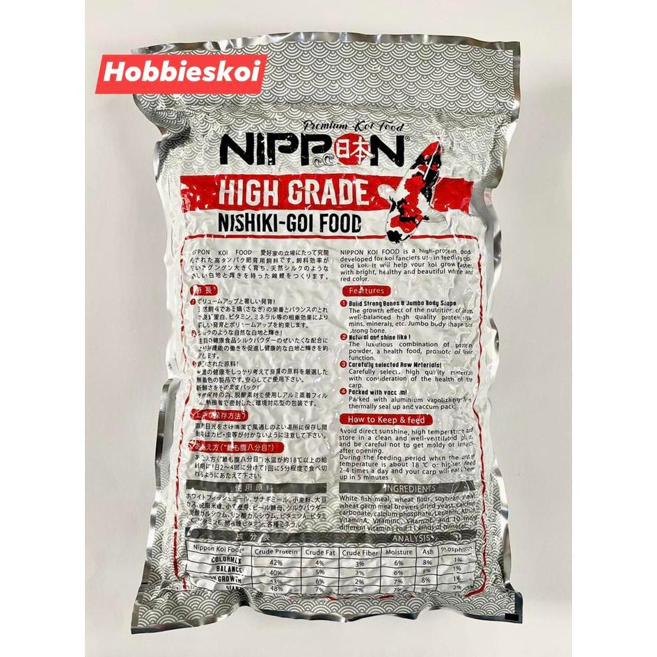NIPPON COLOR 2KG - PAKAN KOI IMPORT ORIGINAL JEPANG