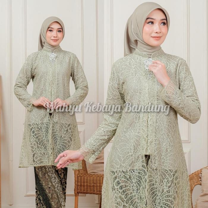Setelan Kebaya Brukat Busui Kebaya Nikahan Kebaya Lamaran Kebaya Seragaman Kebaya Wisuda Modern