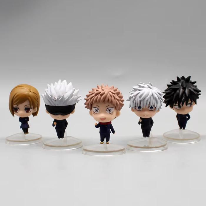 Set Action Figure Q Chibi Version Jujutsu Kaisen